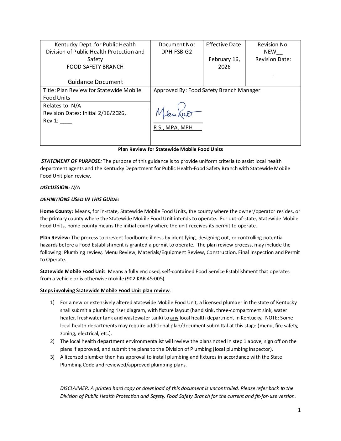 Statewide Mobile Plan Review Guidance Document
